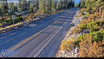 Sand Harbor, SR-28 at 18:00 on 2026-10-07