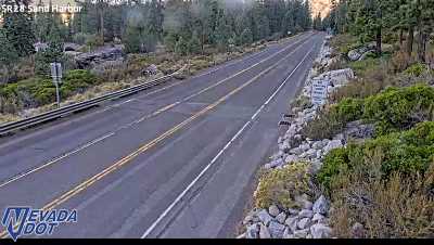 Sand Harbor, SR-28 at 08:00 on 2026-10-16