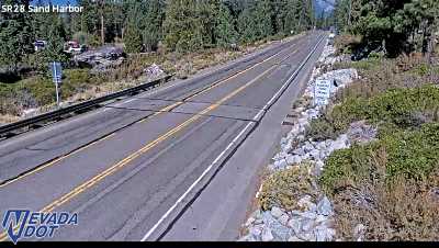 Sand Harbor, SR-28 at 12:00 on 2026-10-16