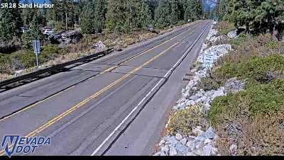 Sand Harbor, SR-28 at 13:00 on 2026-10-16