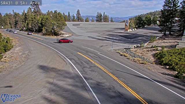 Mt Rose Ski Area, SR-431 at 16:00 on 2026-10-04