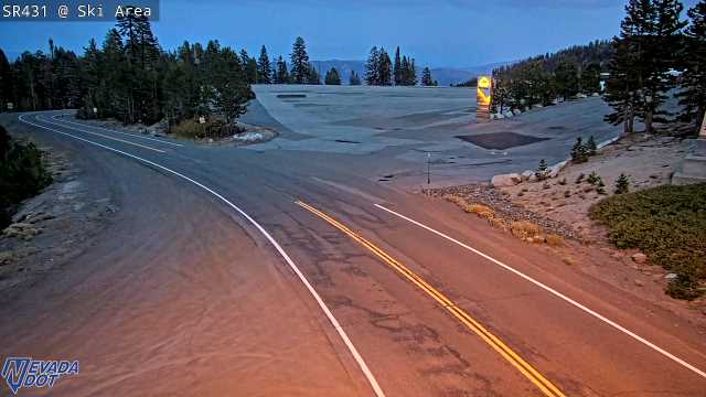 Mt Rose Ski Area, SR-431 at 19:00 on 2026-10-04