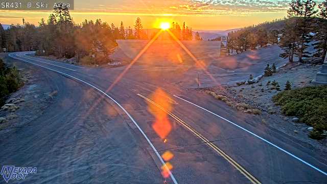 Mt Rose Ski Area, SR-431 at 07:00 on 2026-10-05