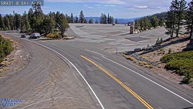 Mt Rose Ski Area, SR-431 at 12:00 on 2026-10-05
