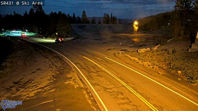 Mt Rose Ski Area, SR-431 at 19:00 on 2026-10-05