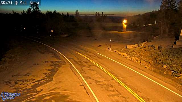 Mt Rose Ski Area, SR-431 at 06:00 on 2026-10-06