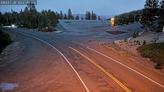 Mt Rose Ski Area, SR-431 at 19:00 on 2026-10-06