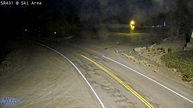 Mt Rose Ski Area, SR-431 at 01:00 on 2026-10-07