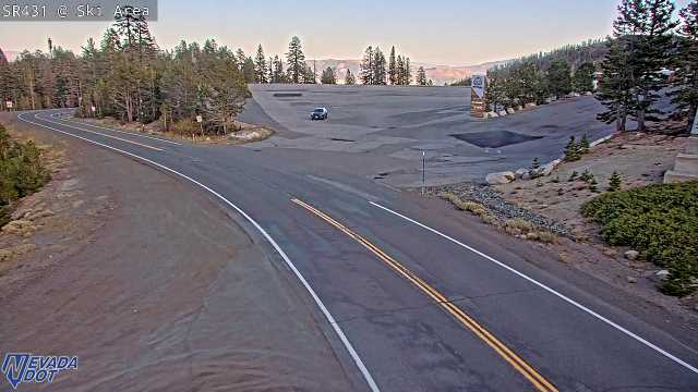 Mt Rose Ski Area, SR-431 at 17:00 on 2026-10-07