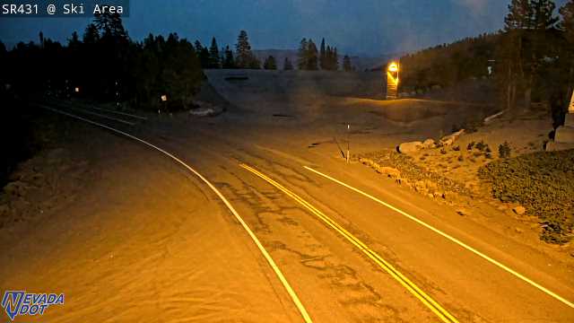 Mt Rose Ski Area, SR-431 at 19:00 on 2026-10-07
