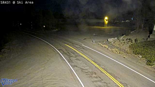 Mt Rose Ski Area, SR-431 at 01:00 on 2026-10-08
