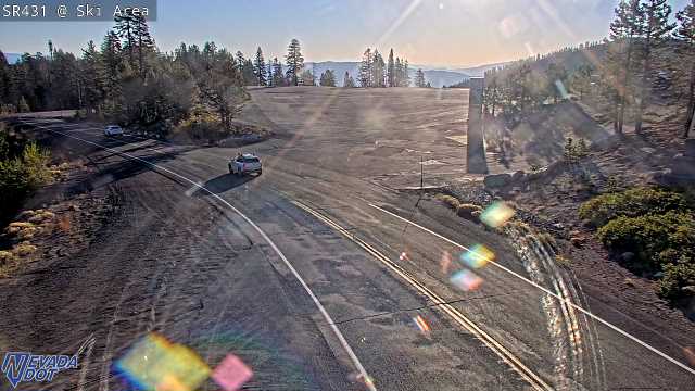 Mt Rose Ski Area, SR-431 at 08:00 on 2026-10-08