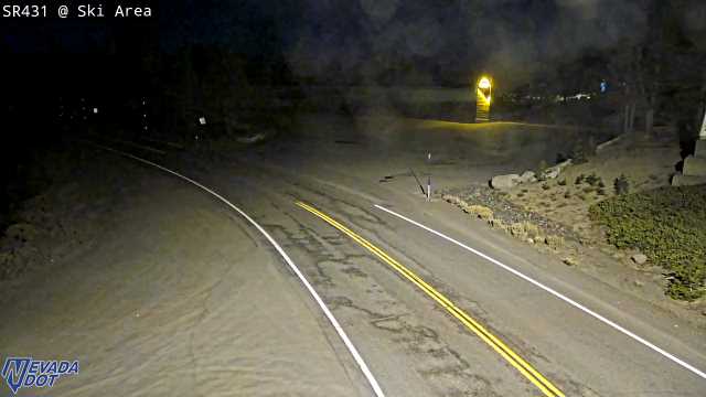 Mt Rose Ski Area, SR-431 at 01:00 on 2026-10-09