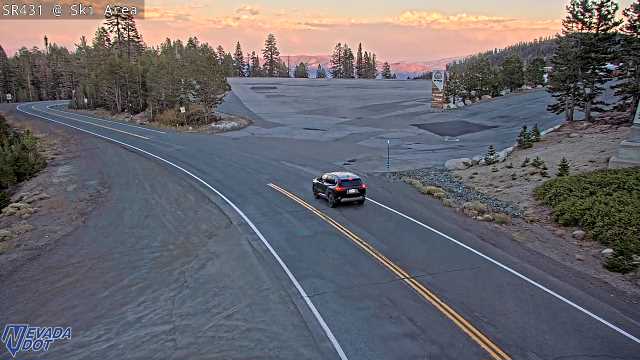 Mt Rose Ski Area, SR-431 at 18:00 on 2026-10-09