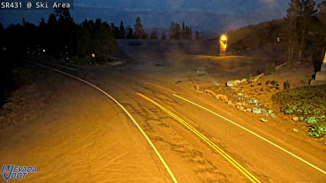 Mt Rose Ski Area, SR-431 at 19:00 on 2026-10-09