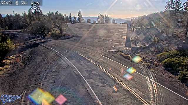 Mt Rose Ski Area, SR-431 at 08:00 on 2026-10-10