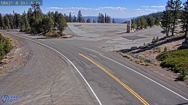 Mt Rose Ski Area, SR-431 at 12:00 on 2026-10-10