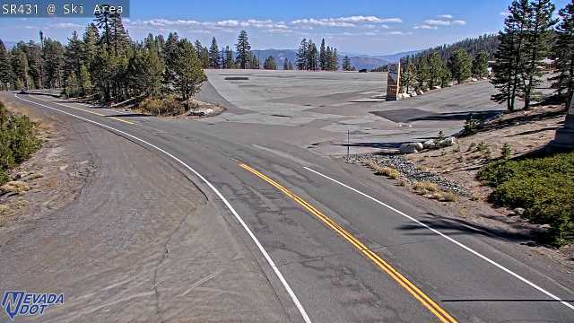 Mt Rose Ski Area, SR-431 at 13:00 on 2026-10-10