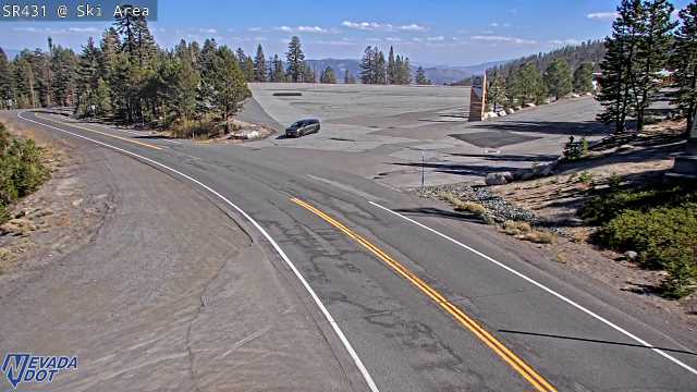 Mt Rose Ski Area, SR-431 at 14:00 on 2026-10-10