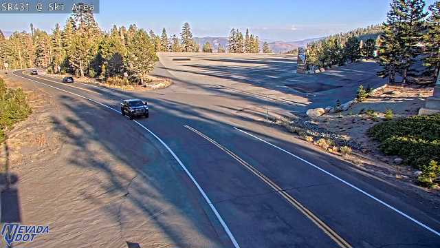 Mt Rose Ski Area, SR-431 at 17:00 on 2026-10-10