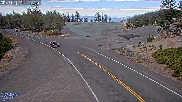Mt Rose Ski Area, SR-431 at 10:00 on 2026-10-11