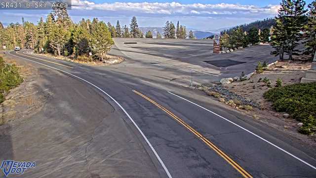 Mt Rose Ski Area, SR-431 at 17:00 on 2026-10-11