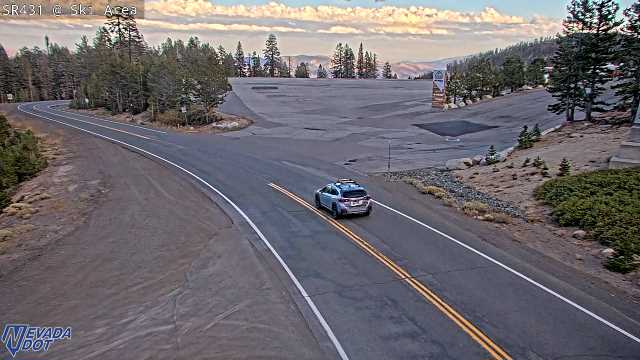 Mt Rose Ski Area, SR-431 at 18:00 on 2026-10-11