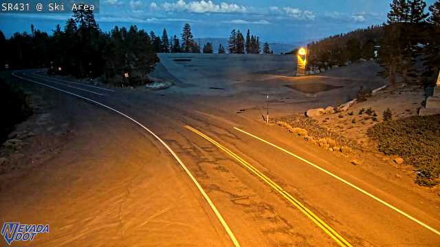 Mt Rose Ski Area, SR-431 at 19:00 on 2026-10-11