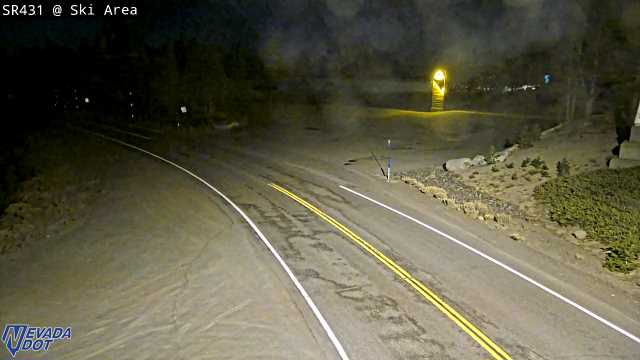 Mt Rose Ski Area, SR-431 at 21:00 on 2026-10-11
