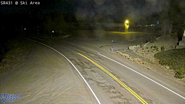 Mt Rose Ski Area, SR-431 at 01:00 on 2026-10-12