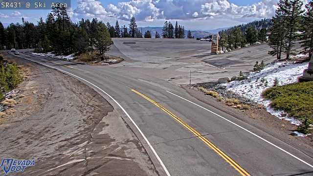 Mt Rose Ski Area, SR-431 at 12:00 on 2026-10-12