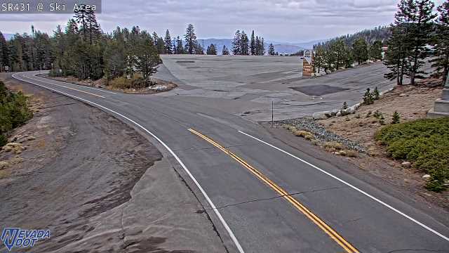 Mt Rose Ski Area, SR-431 at 17:00 on 2026-10-12