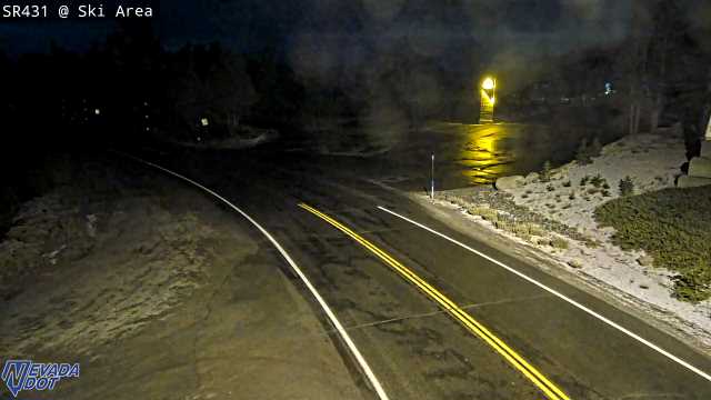 Mt Rose Ski Area, SR-431 at 21:00 on 2026-10-12