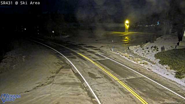 Mt Rose Ski Area, SR-431 at 01:00 on 2026-10-13