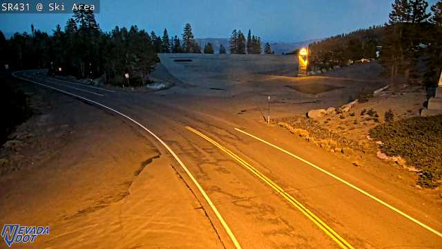 Mt Rose Ski Area, SR-431 at 19:00 on 2026-10-13