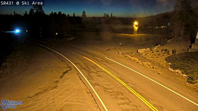 Mt Rose Ski Area, SR-431 at 06:00 on 2026-10-14