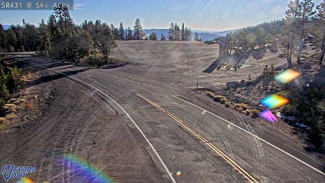Mt Rose Ski Area, SR-431 at 08:00 on 2026-10-14