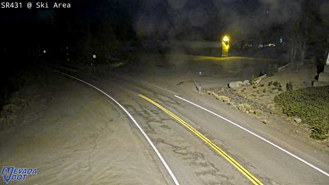 Mt Rose Ski Area, SR-431 at 01:00 on 2026-10-16