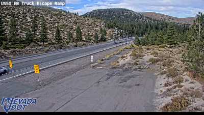 Truck Escape Ramp, US-50 at 17:00 on 2026-10-04