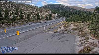 Truck Escape Ramp, US-50 at 18:00 on 2026-10-04