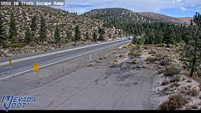 Truck Escape Ramp, US-50 at 11:00 on 2026-10-05