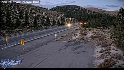 Truck Escape Ramp, US-50 at 19:00 on 2026-10-05