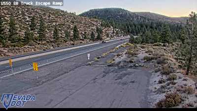 Truck Escape Ramp, US-50 at 07:00 on 2026-10-06