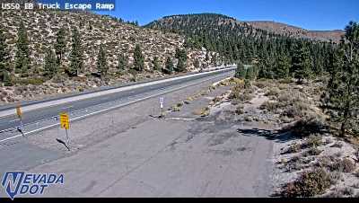 Truck Escape Ramp, US-50 at 12:00 on 2026-10-06