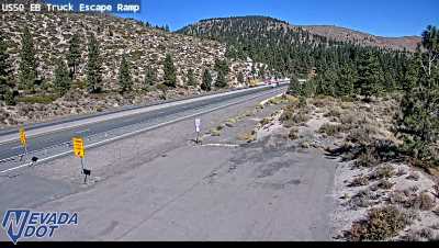 Truck Escape Ramp, US-50 at 13:00 on 2026-10-06