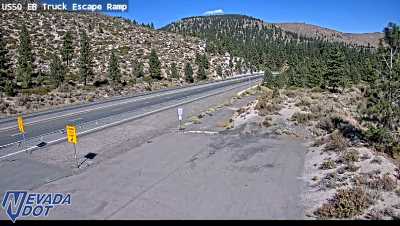 Truck Escape Ramp, US-50 at 14:00 on 2026-10-06