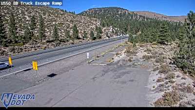 Truck Escape Ramp, US-50 at 15:00 on 2026-10-06