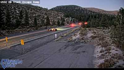 Truck Escape Ramp, US-50 at 19:00 on 2026-10-06