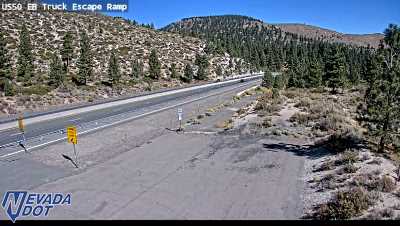 Truck Escape Ramp, US-50 at 12:00 on 2026-10-07
