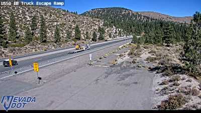 Truck Escape Ramp, US-50 at 13:00 on 2026-10-07